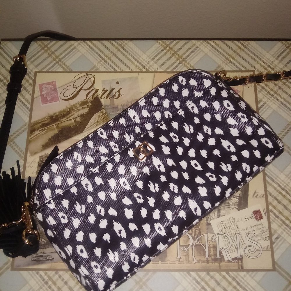 DENA Camera Bag Crossbody Handbag with Card Case